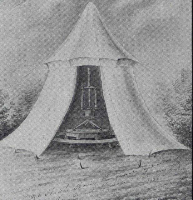 Ferdinand Hassler's observing tent Picture