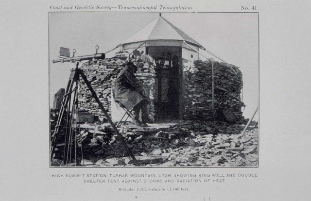 Observing station on Tushar Mountain - 12146 feet Picture