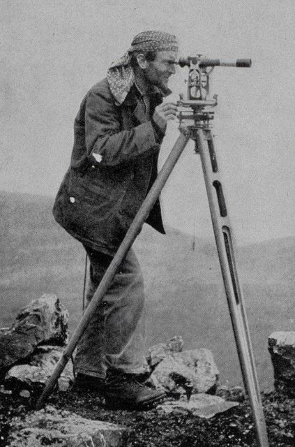 Triangulation station along 141st Meridian Picture