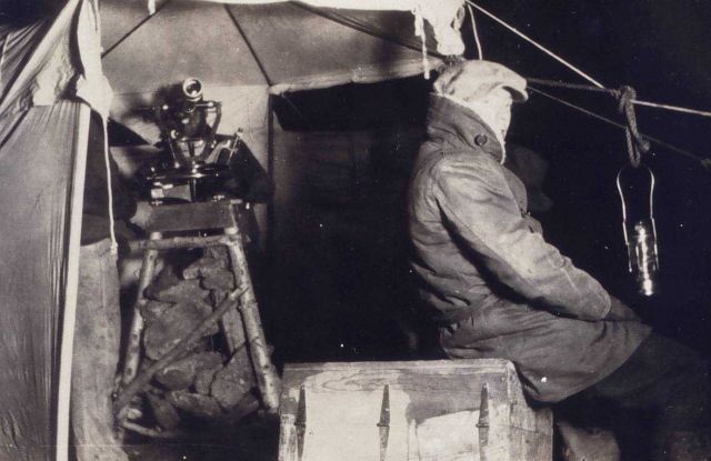 Night observing on Mt Picture