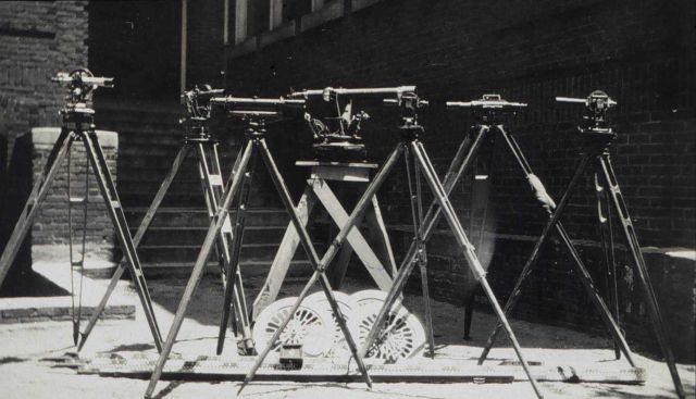Instruments used during geodetic survey of Atlanta Picture