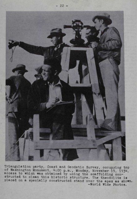 Observing party on Washington Monument Picture