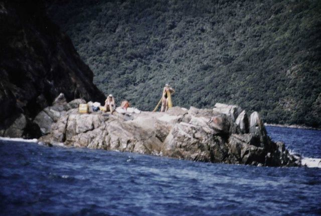 Triangulation work in Virgin Islands National Park Picture