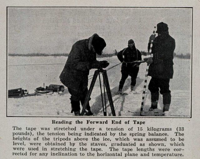 Traverse measurements in sub-zero conditions Picture