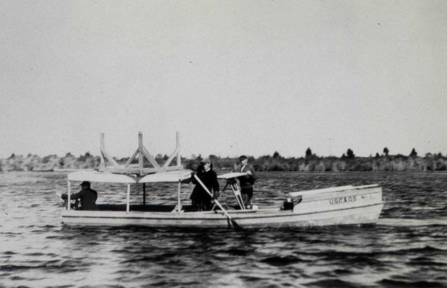 24' skiff built for under $100.00 Picture