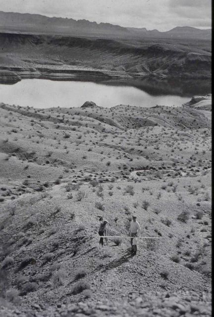 Leveling - scene of Colorado River crossing near Overton Picture