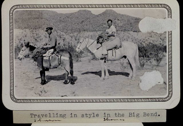 Traveling in style in the Big Bend Picture