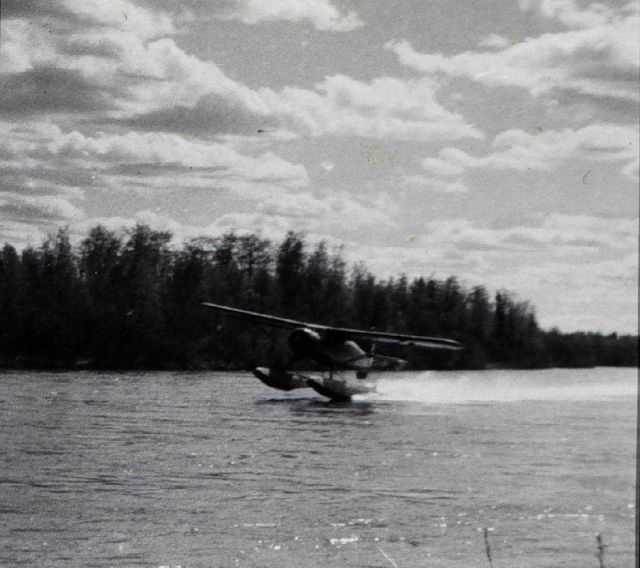 Bush plane taking off Picture