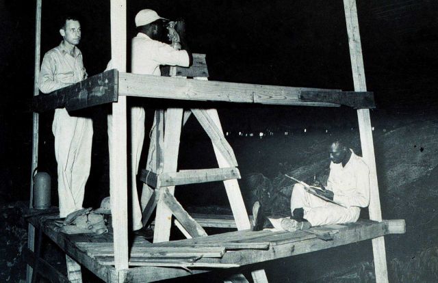 Training Liberians to conduct triangulation Picture