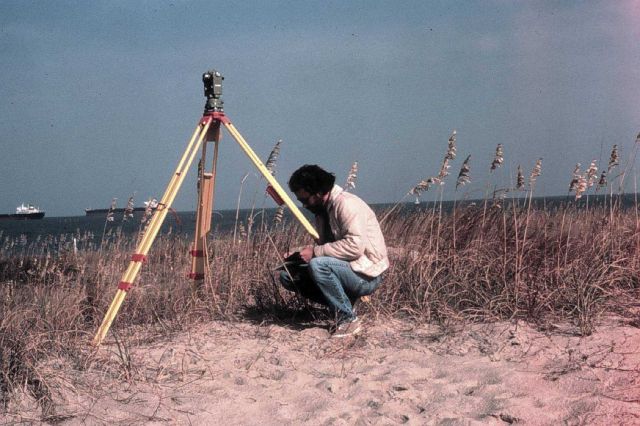 Recording Wild T-2 observations at entrance to Chesapeake Bay Picture