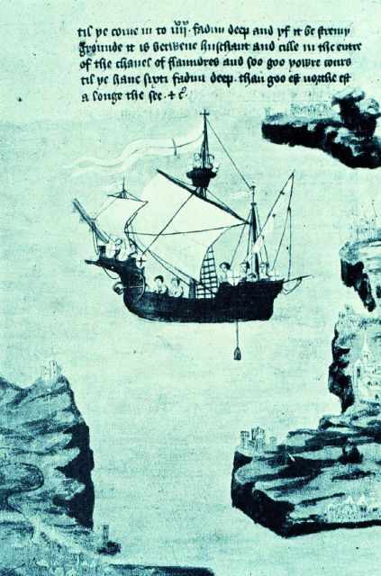 Frontispiece from the Hastings Rutter - 1450 A.D Picture