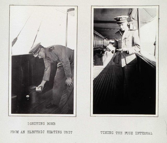 Radio Acoustic Ranging - igniting the bomb and timing fuse Picture