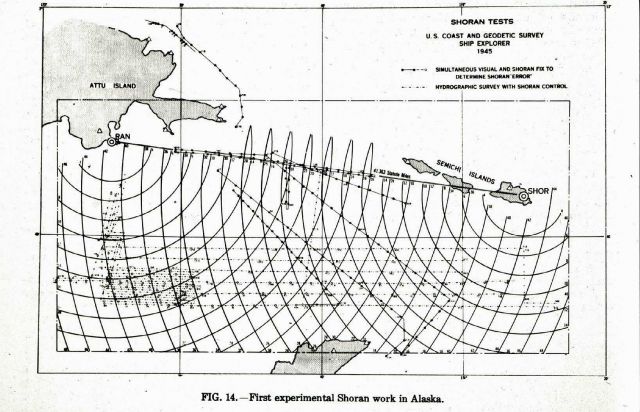 Range-range navigation lattice generated by Attu-Semichi stations Picture