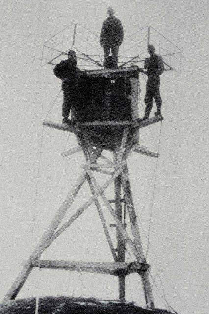 Shoran antenna at Cape Wrangell Picture