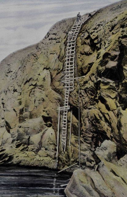 Tide gauge at Cape Mordvinof Picture