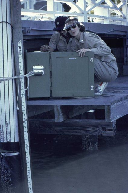 Verifying predicted tides Picture