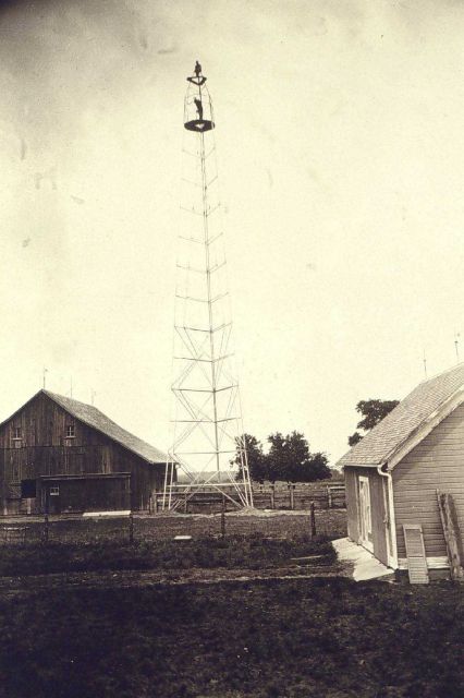 Tower at Station Schnackenburg. Picture