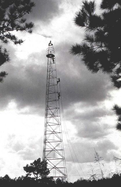 Preparing to dismantle Station Village Mills South Base Picture