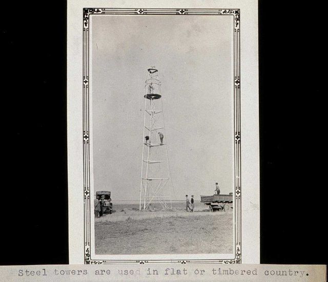50-foot Bilby tower in Nebraska or Montana Picture