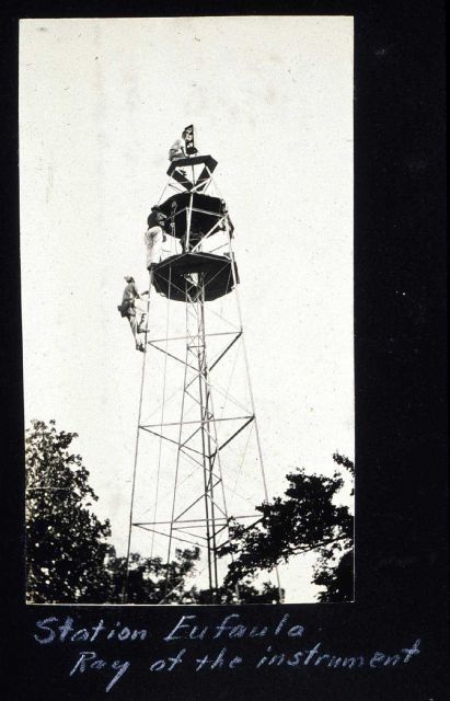 Tower at Station Eufaula. Picture