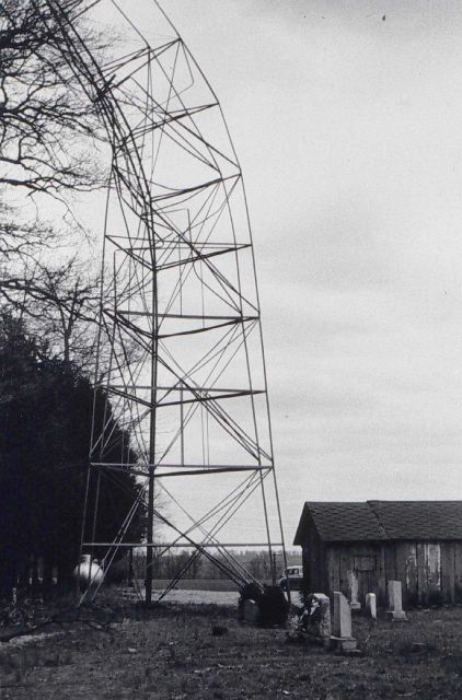 Bilby tower failure at Station Flatlick due to tornado Picture