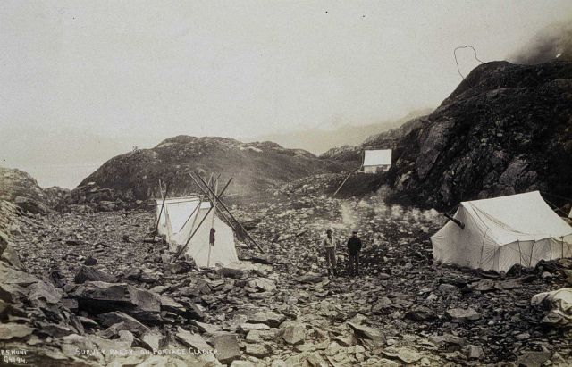 Camp on the Bulwark between Upper Cook Inlet and Prince William Sound Picture
