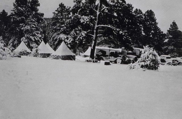 Camp at Ruidoso, New Mexico Picture