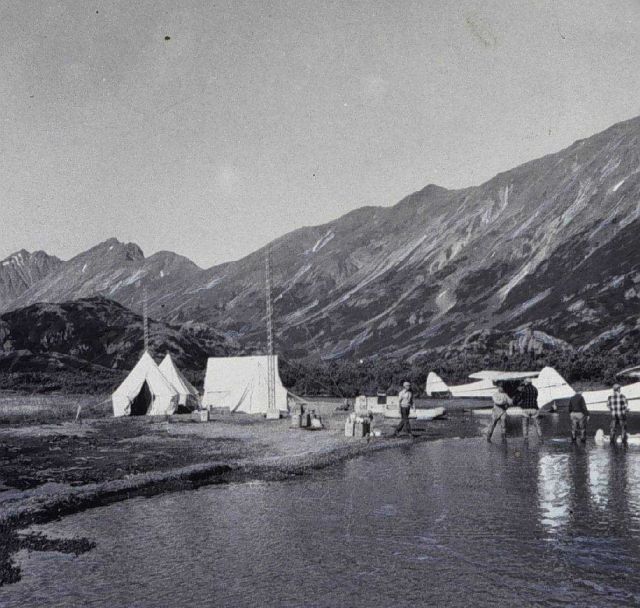 Camp at Nishlik Lake Picture