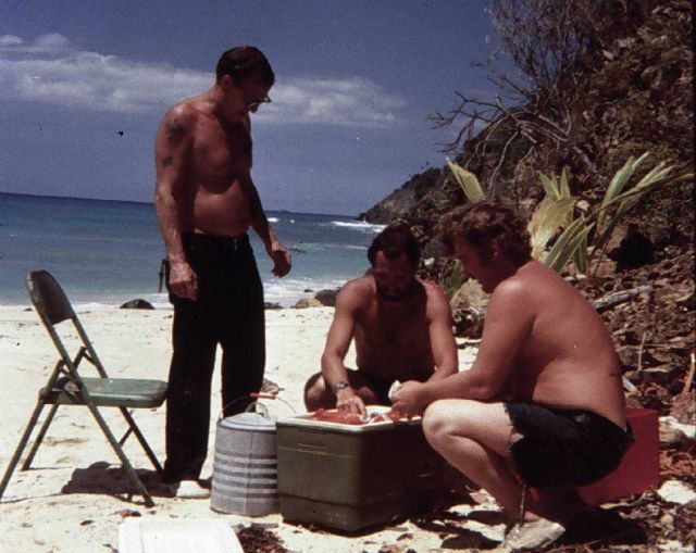 Launch lunch on Inner Brass Island Picture