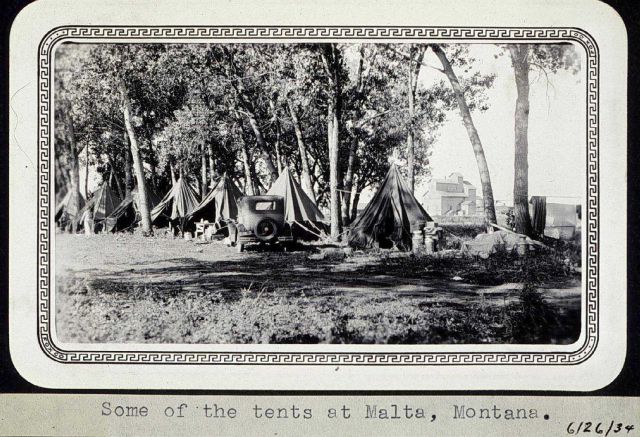 The camp at Malta Picture
