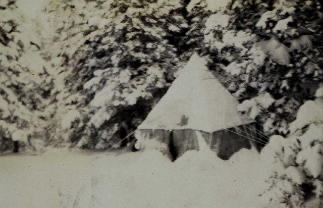 The lightkeepers' camp at Salesville camp Picture