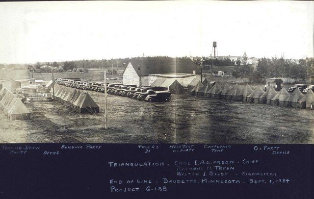 Camp at the end of the line - Carl Aslakson ran a tight ship Picture