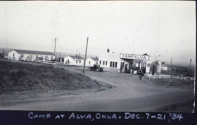 The camp at Alva Picture