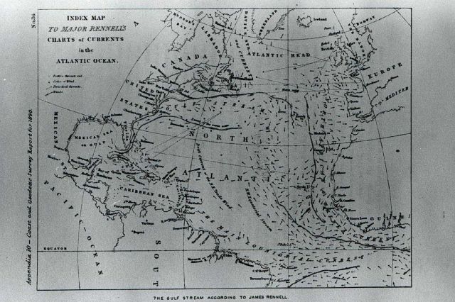 The Gulf Stream by Major James Rennell Picture