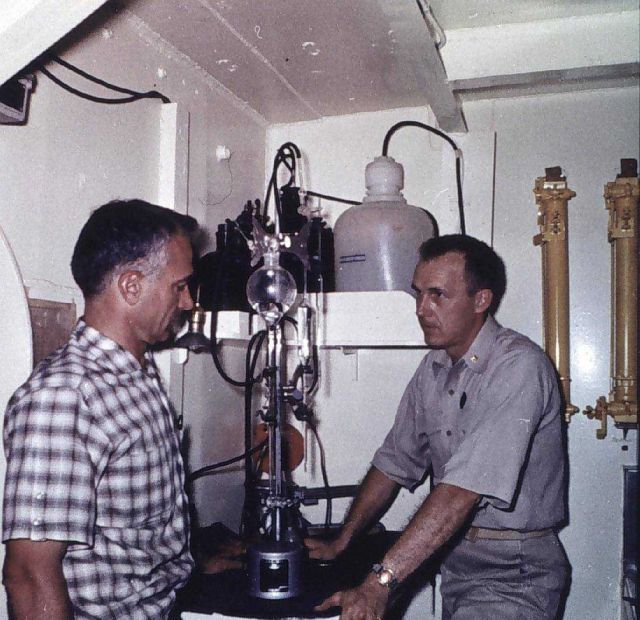Oceanographic laboratory on the PIONEER Picture