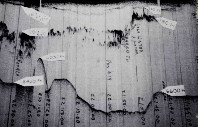 Detail of Gulf Stream thermal wedge Picture