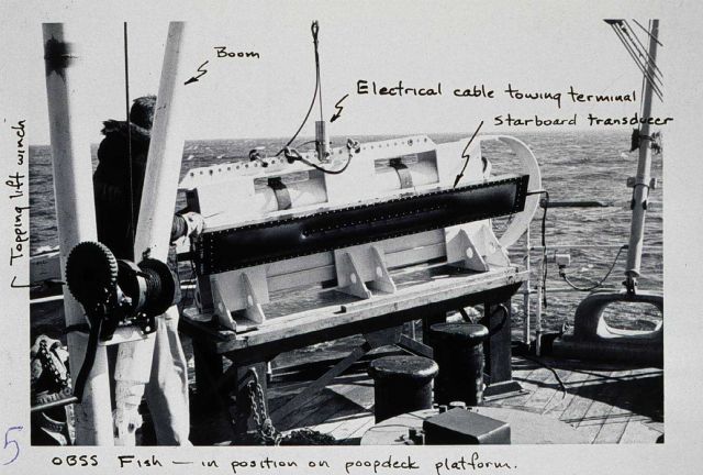 Sidescan sonar system on SURVEYOR Picture