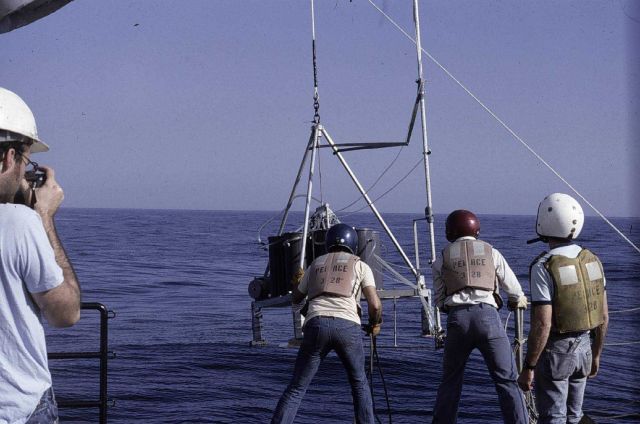Deploying ABLS unit off of PEIRCE Picture