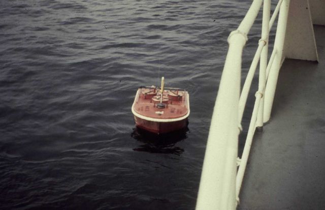 Current buoy in water in Penobscot Bay Picture