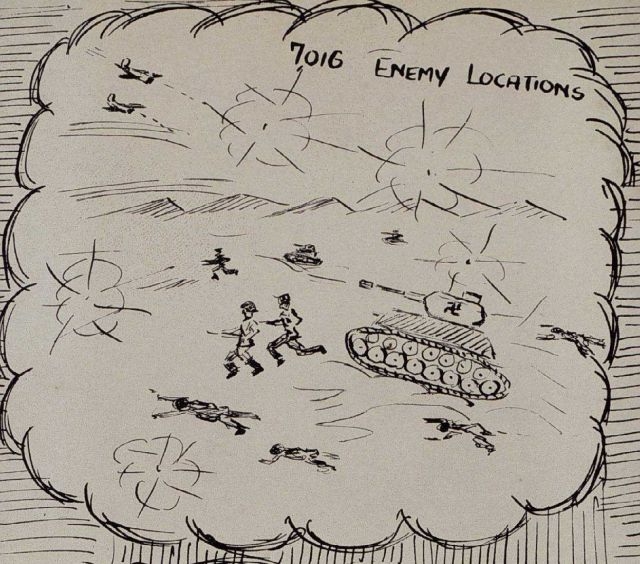 The bottom line - determined 7,016 enemy targets for Allied artillery Picture