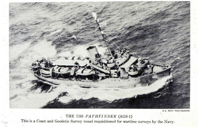USS PATHFINDER underway in Pacific Picture