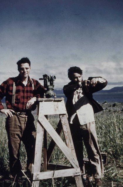 Dean left - squinch right --- on the Bering Sea Picture