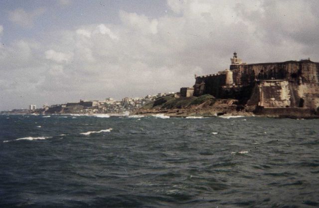El Moro - the entrance to San Juan Harbor. Picture