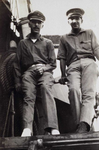 Francis Gallen (L) and Jack Sammons (R) Picture