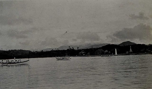 C&GS boat crews racing on the 4th of July. Picture
