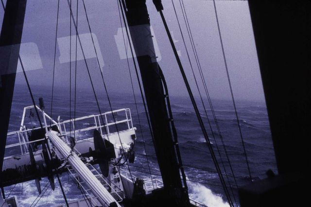 Looking aft on the CHAPMAN. Picture