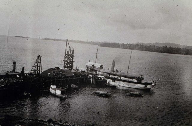 The MARINDUQUE at Malangas. Picture