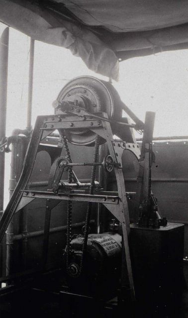 The mechanical sounding engine on the MARINDUQUE. Picture