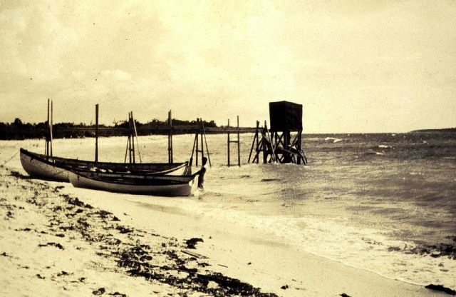The tide gauge house at Fuga Island. Picture