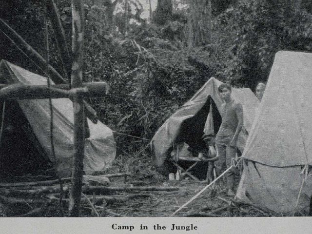 A snaky looking camp in the highlands of Central Luzon Picture